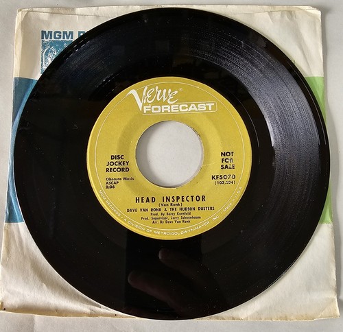 Dave van ronk rpm vinyl - dave, 45